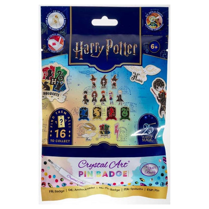 Crystal Art Harry Potter Pin Badge Mystery Pack