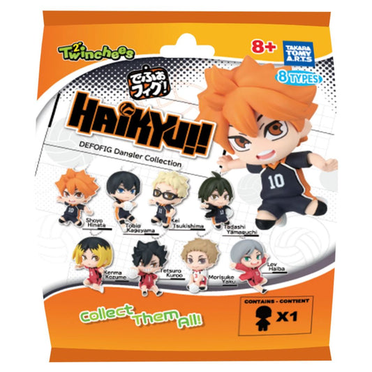 Twinchees Haikyu!! Defofig Dangler Figurine Blind Bag