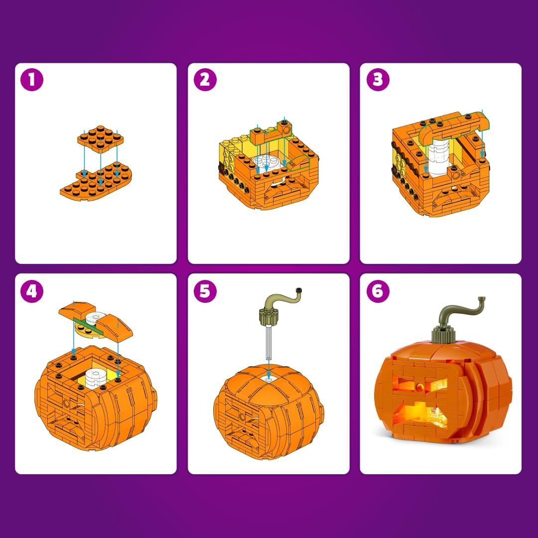 Zuru MAX Premium LED Halloween Jack-O’-Lantern - Angry