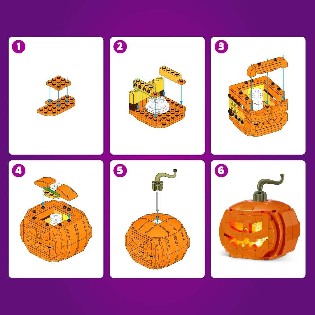 Zuru MAX Premium LED Halloween Jack-O’-Lantern - Cunning