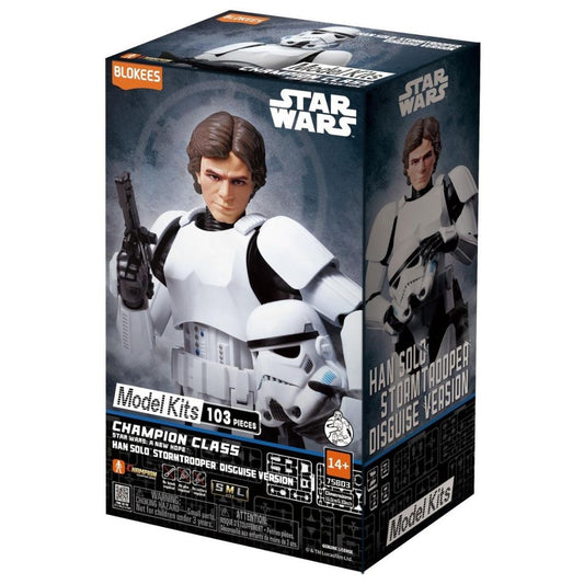 Blokees Star Wars Champion Class Han Solo Stormtrooper Disguise Model Kit