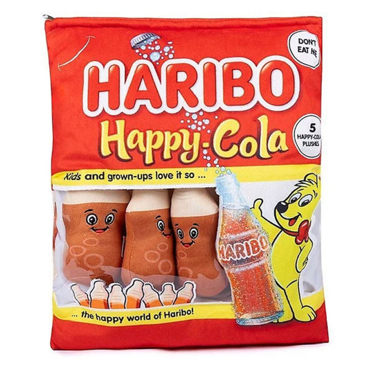Haribo Snack Bag Plush Happy Cola