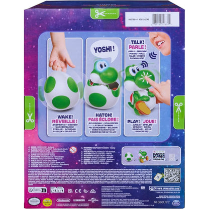 Nintendo The Super Mario Galaxy Movie: Hatchin' Yoshi Interactive Toy Egg