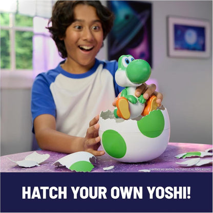 Nintendo The Super Mario Galaxy Movie: Hatchin' Yoshi Interactive Toy Egg