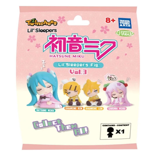 Twinchees Hatsune Miku Lil Sleepers Volume 3 Figurine Blind Bag