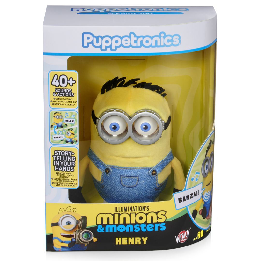 Minions & Monsters Puppetronics Henry