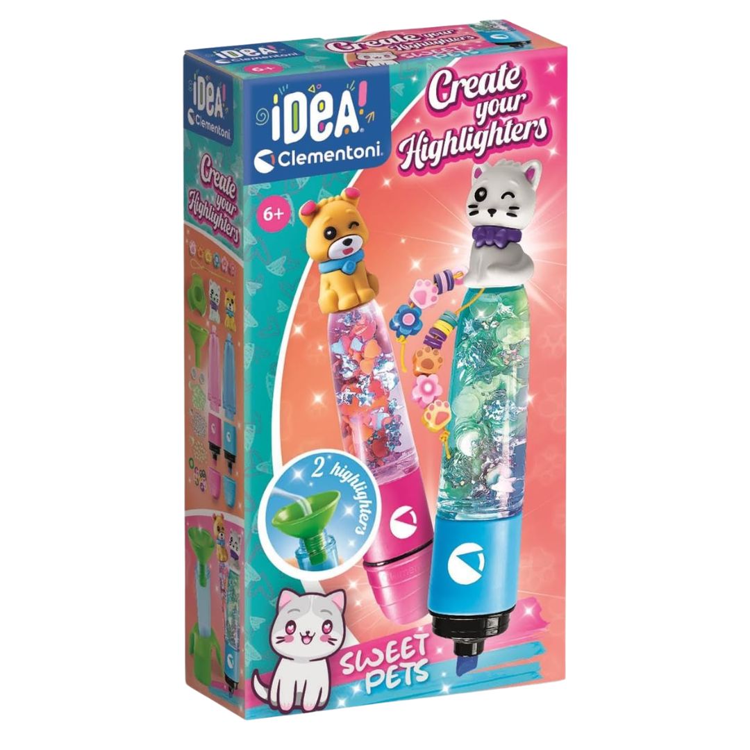 Idea Create Your Highlighters Sweet Pets