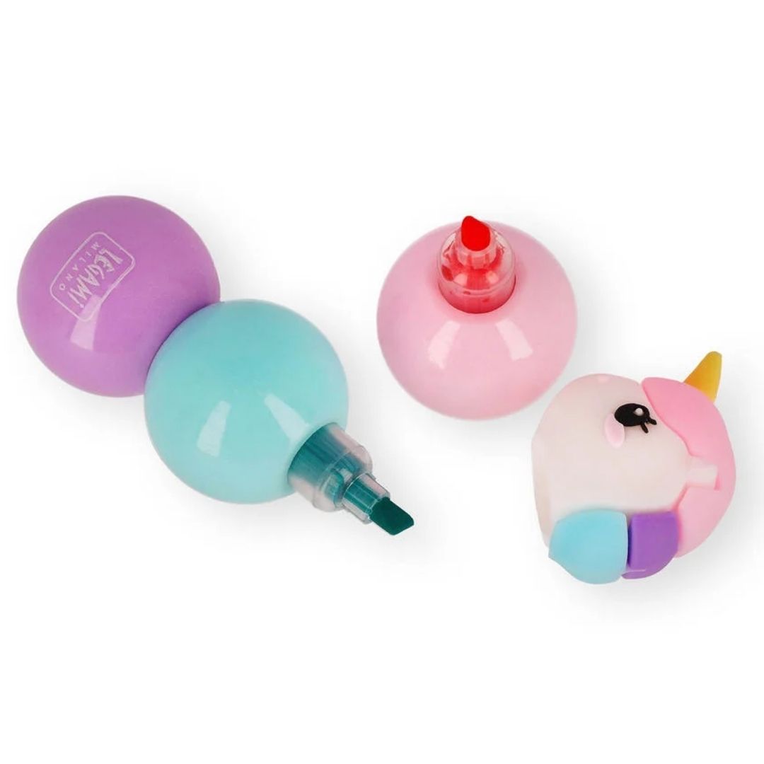 Legami 3-in-1 Highlighter Unicorn