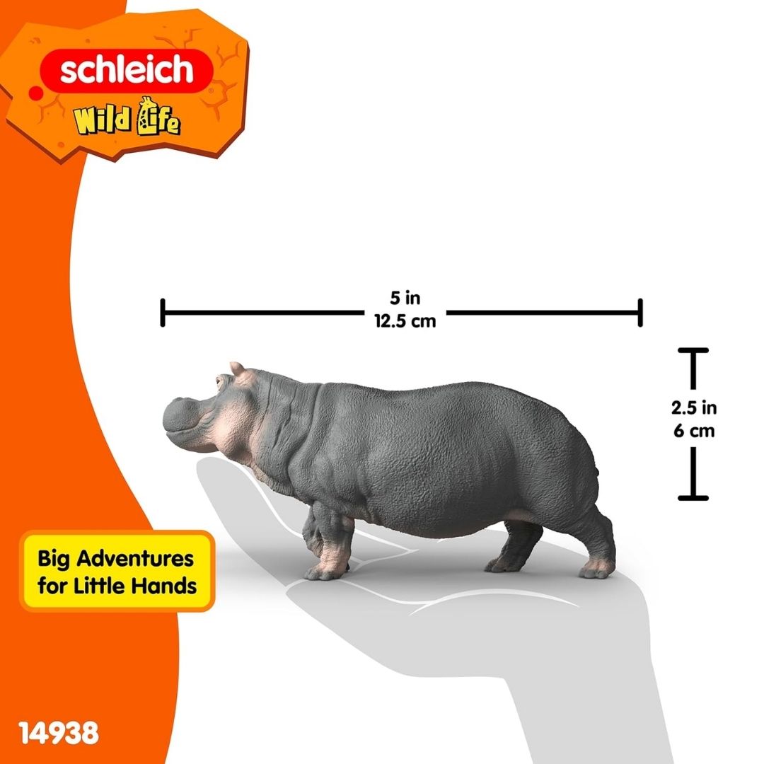 Schleich Wild Life Hippopotamus 14938