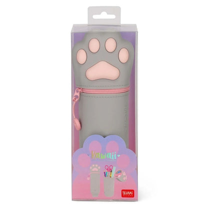Legami 2-In-1 Silicone Pencil Case Kitty Paw