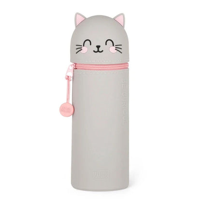 Legami 2-In-1 Silicone Pencil Case Kitty