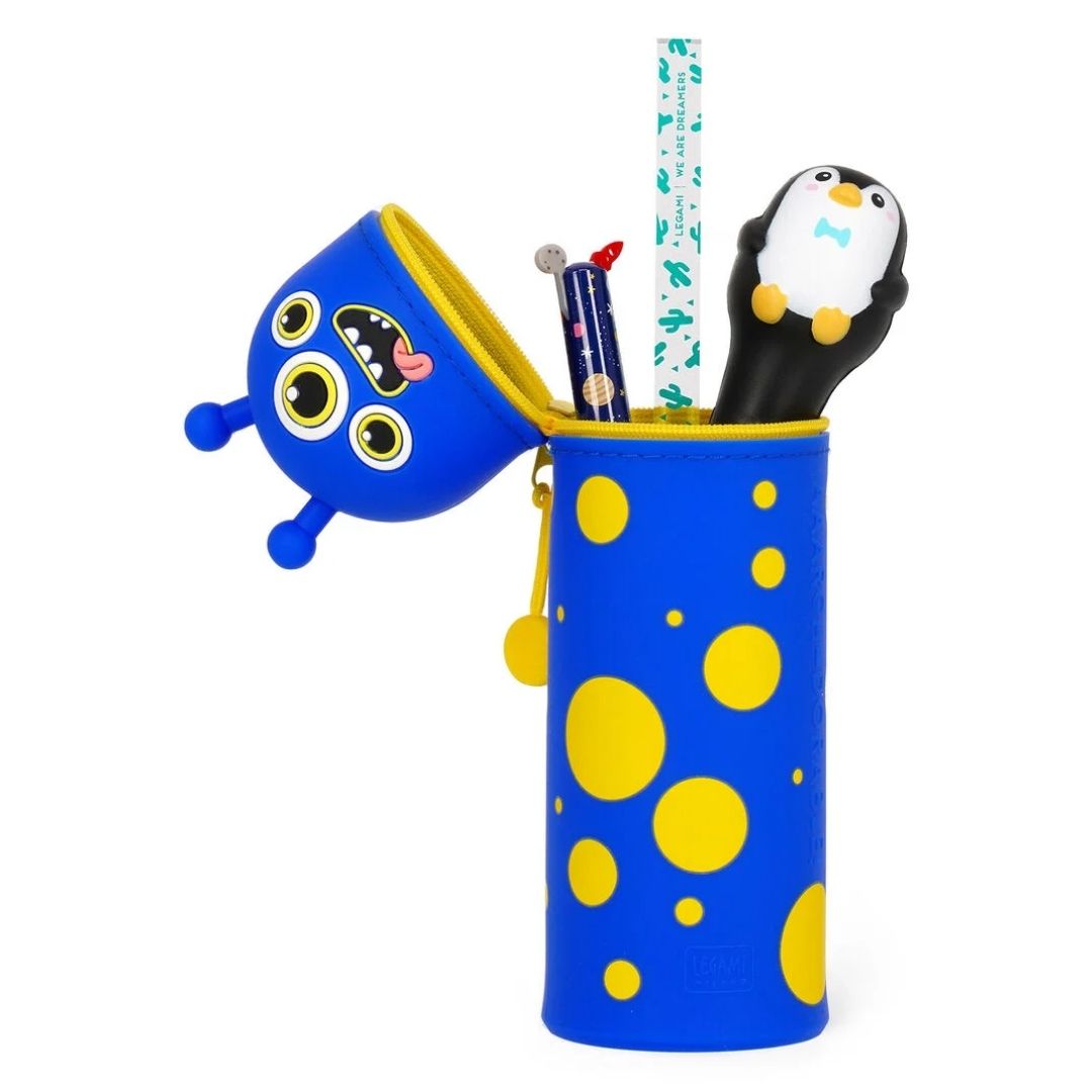Legami 2-In-1 Silicone Pencil Case Monster