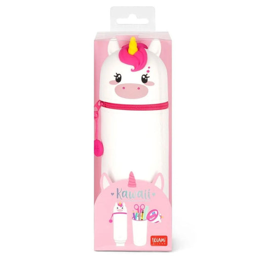 Legami 2-In-1 Silicone Pencil Case Unicorn