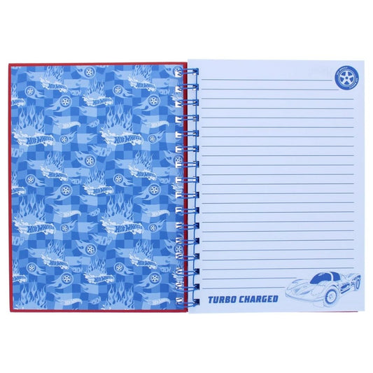 Hot Wheels A5 Spiral Notebook Turbo Charged