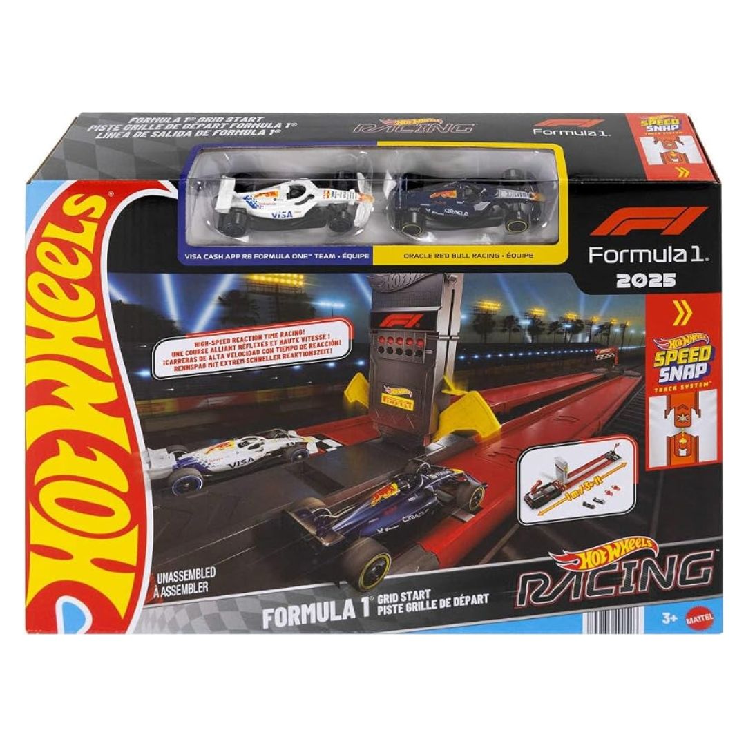 Hot Wheels Racing Formula 1 Grid Start RB vs Red Bull