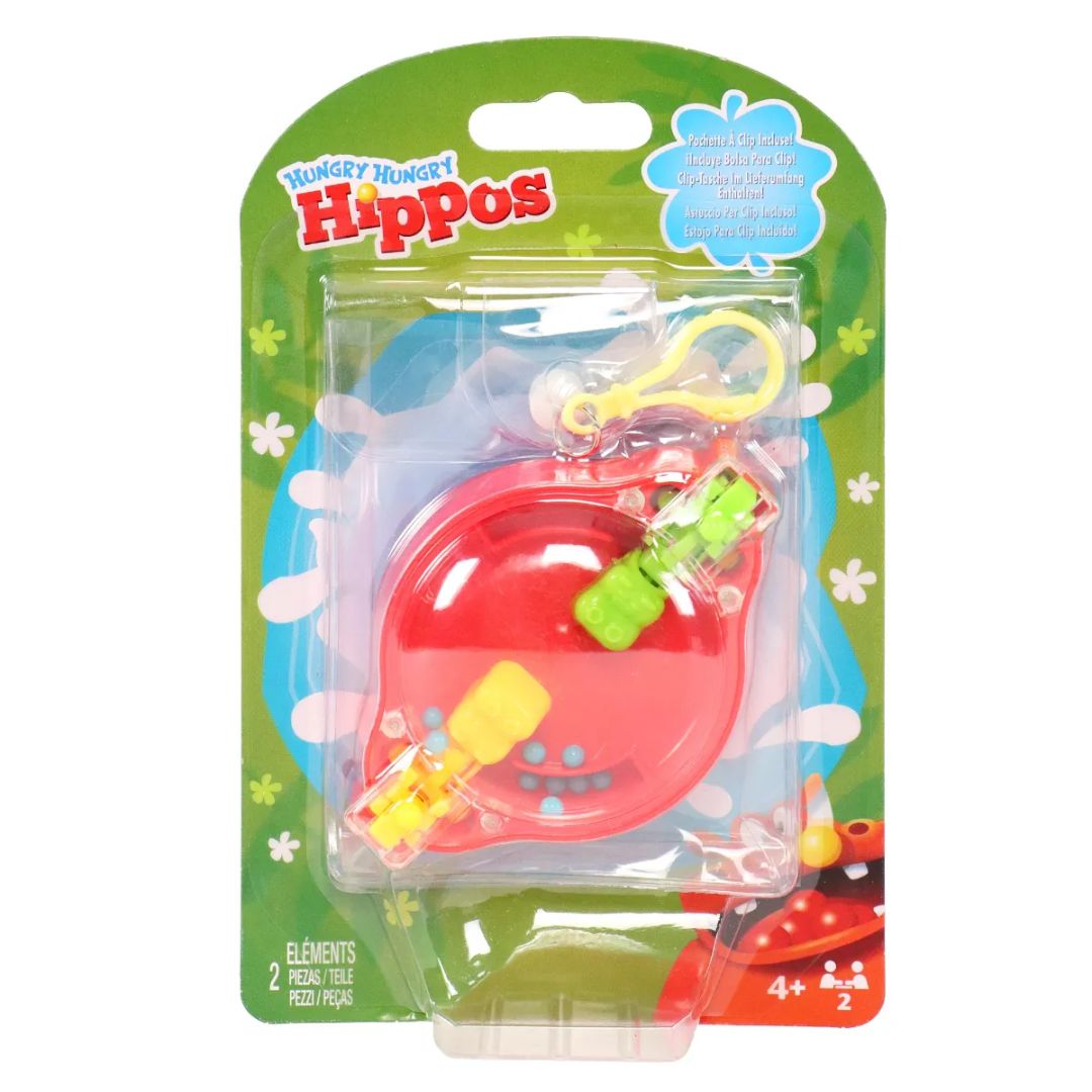 Hasbro Micro Clip-on Games Hungry Hippos