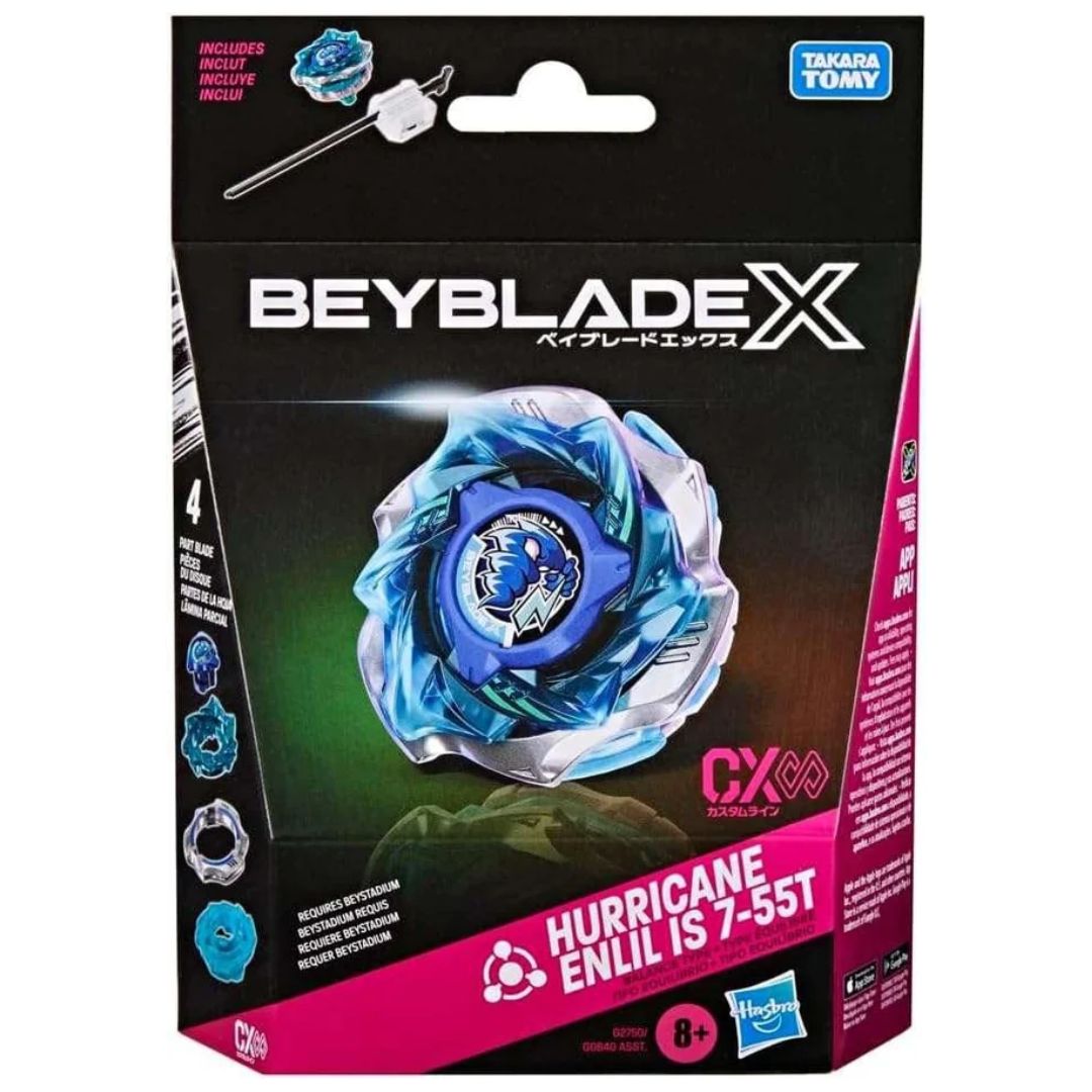 Beyblade X CX Starter Set Hurricane Enlil IS 7-55T