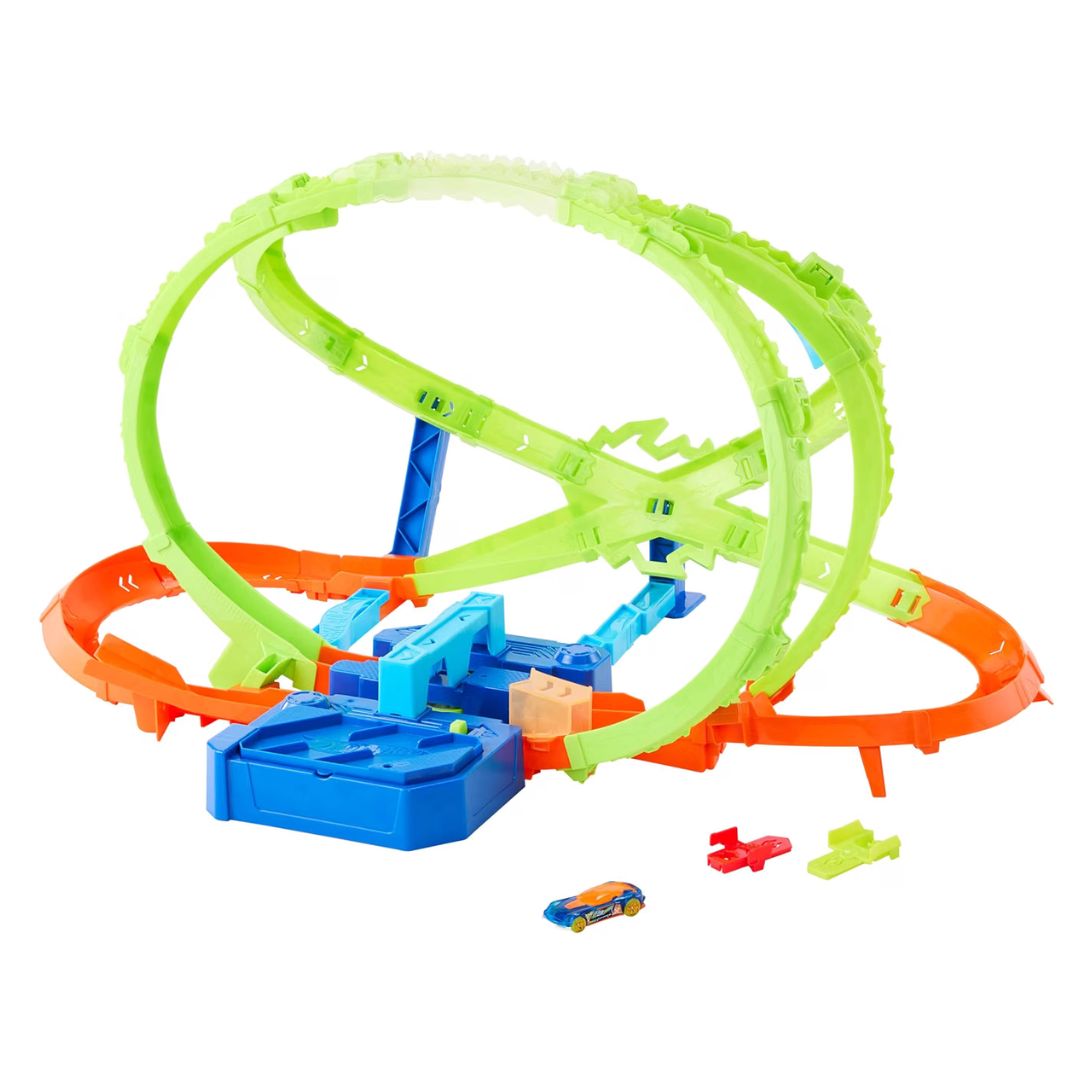 Hot Wheels Stunt Tracks Hypersphere Crash