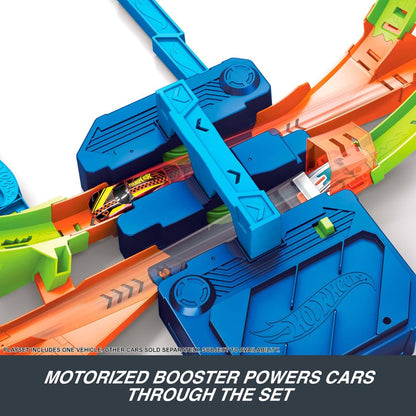 Hot Wheels Stunt Tracks Hypersphere Crash