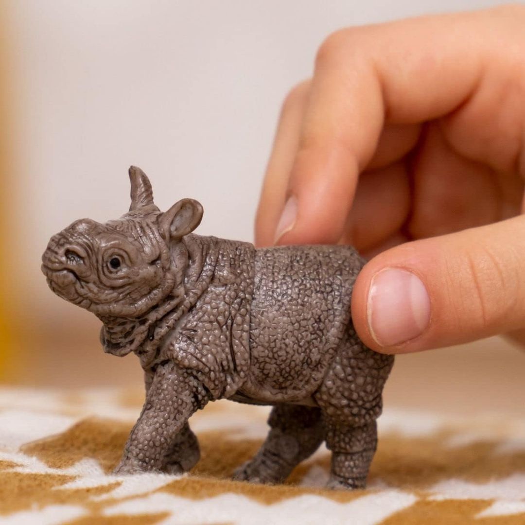 Schleich Wild Life Indian Rhinoceros Baby 14860