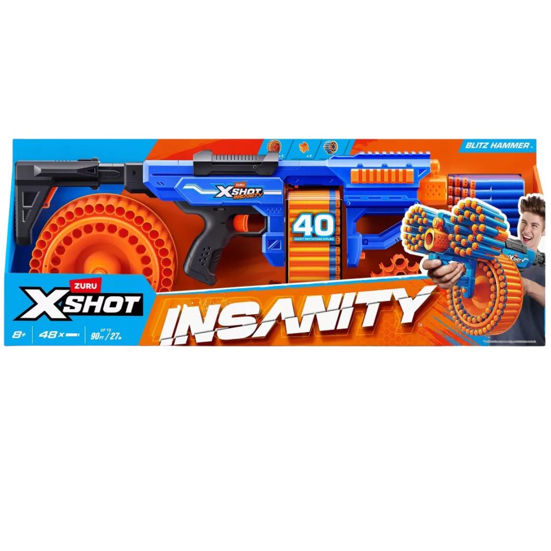 X-Shot Insanity Blitz Hammer
