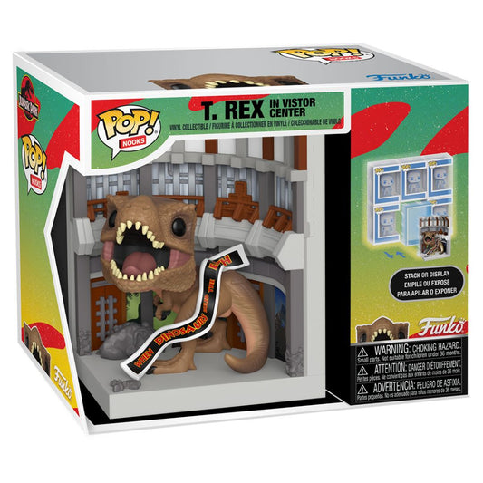 Pop! Nooks - Jurassic Park - T.Rex In Visitor Center