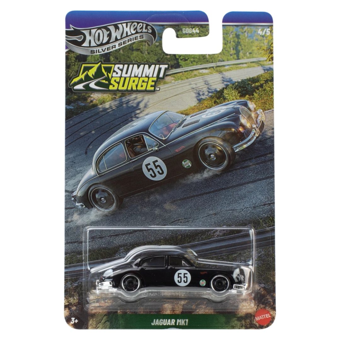 Hot Wheels Silver Series Summit Surge Jaguar MK1