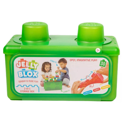 Jelly Blox Stack & Stash 2-in-1 Storage Box