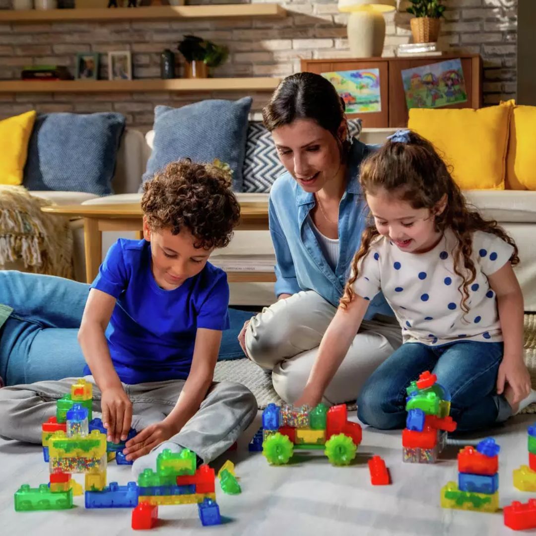 Jelly Blox Stack & Stash 2-in-1 Storage Box