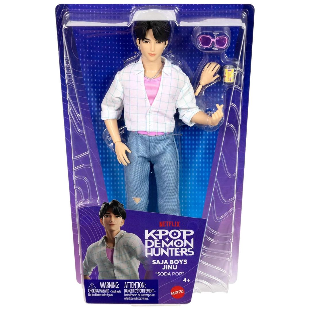 KPop Demon Hunters Saja Boys Jinu "Soda Pop" Doll