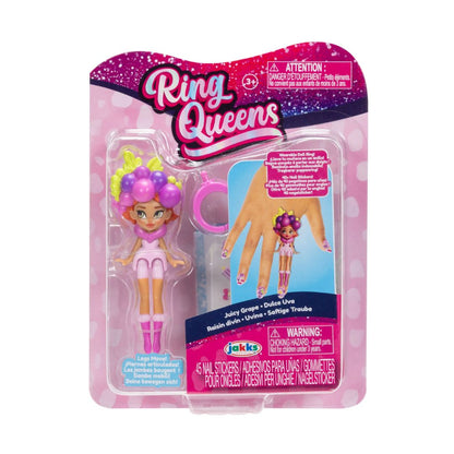 Ring Queens Wearable Mini Doll Ring Juicy Grape