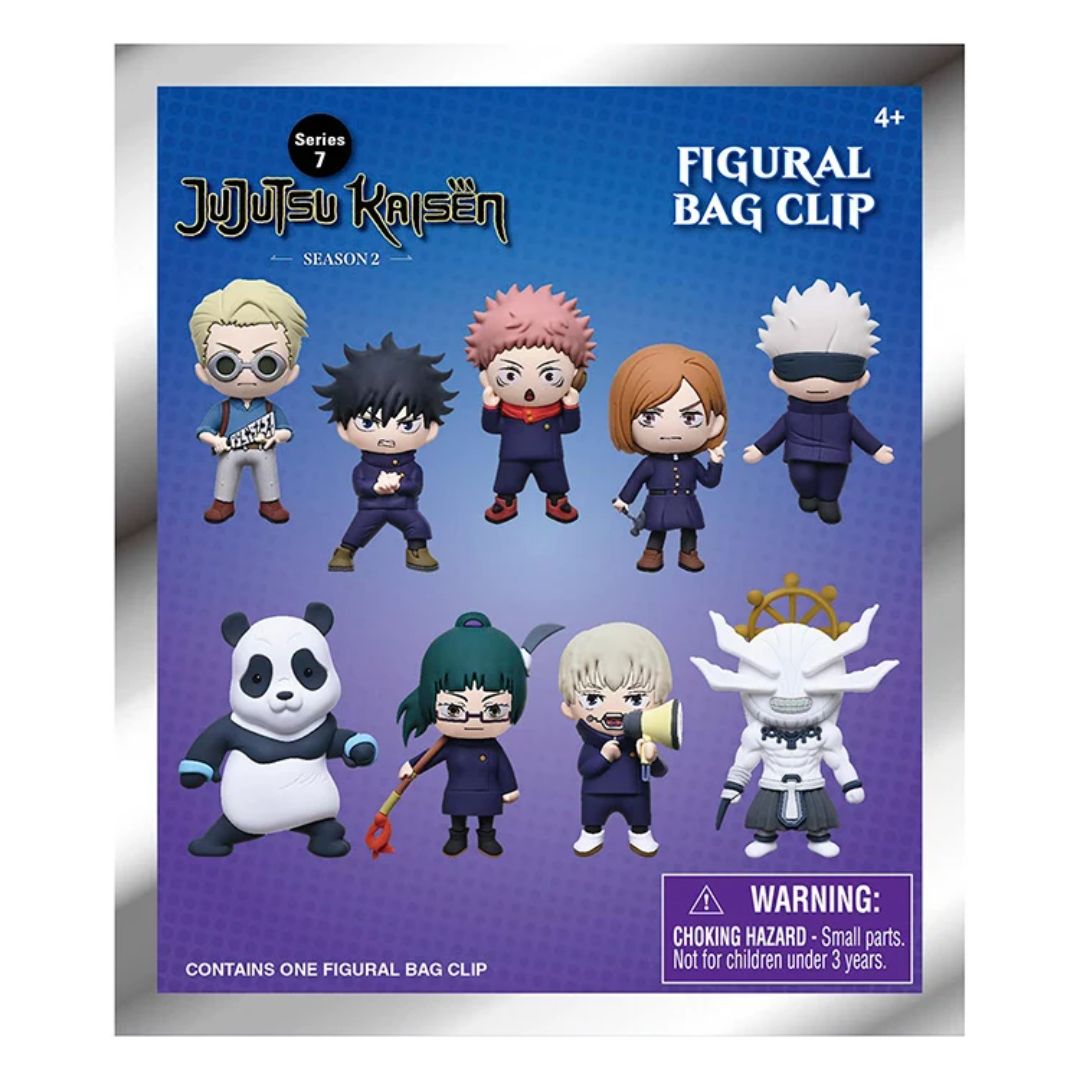 Jujutsu Kaisen Figural Bag Clip