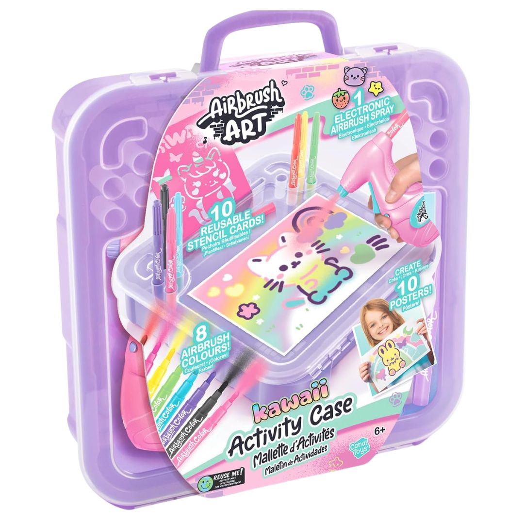 Airbrush Art Kawaii Activity Case