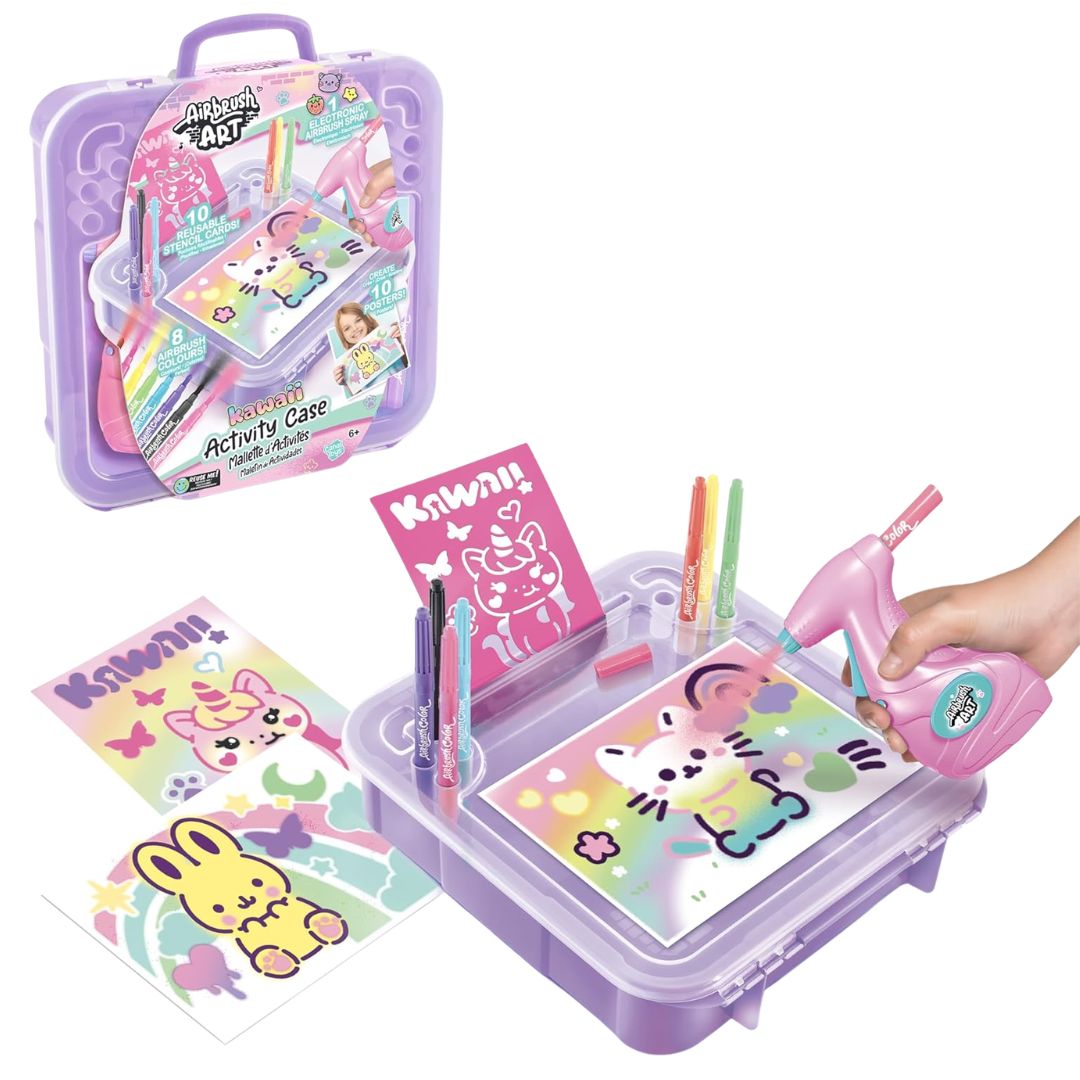 Airbrush Art Kawaii Activity Case