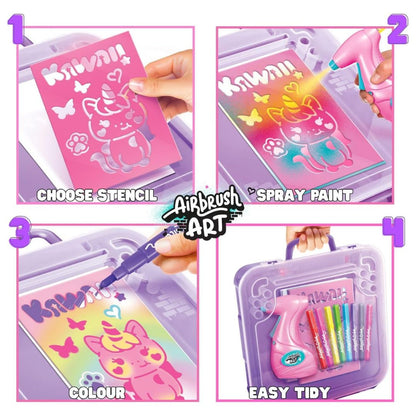 Airbrush Art Kawaii Activity Case