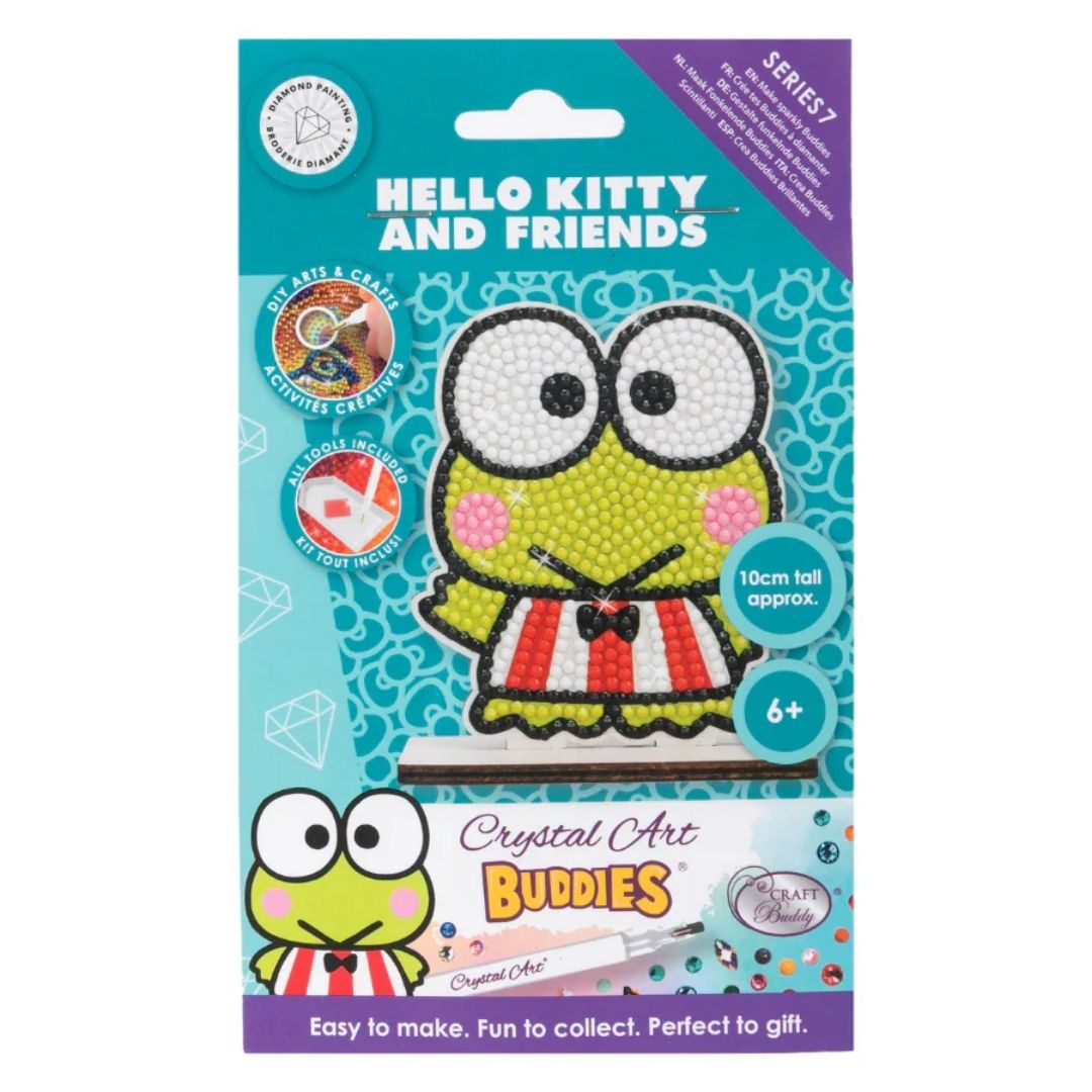 Crystal Art Buddies Series 7 Hello Kitty & Friends - Kerokerokeroppi