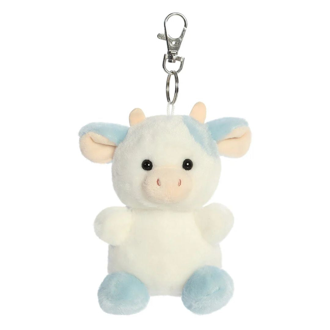Palm Pals Skyla Blueberry Cow Clip-On