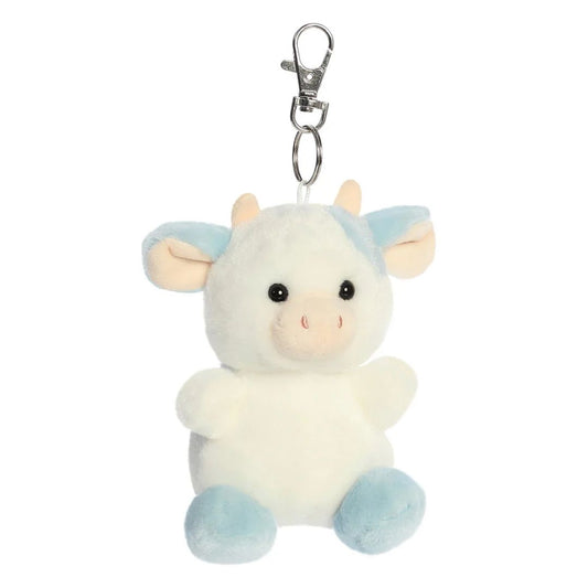 Palm Pals Skyla Blueberry Cow Clip-On