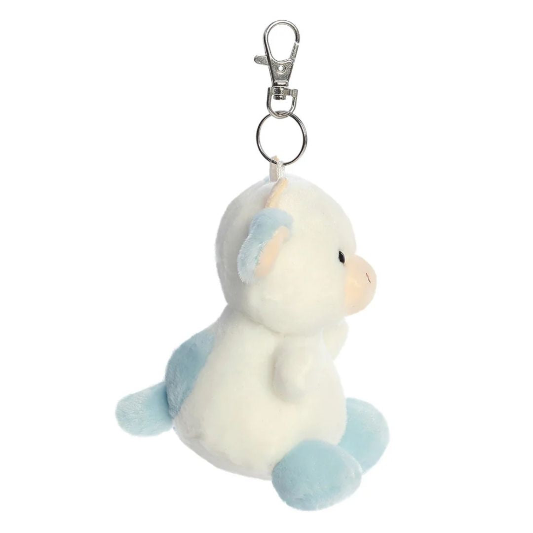Palm Pals Skyla Blueberry Cow Clip-On