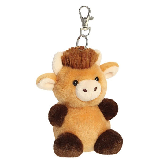 Palm Pals Hubert Highland Cow Clip-On