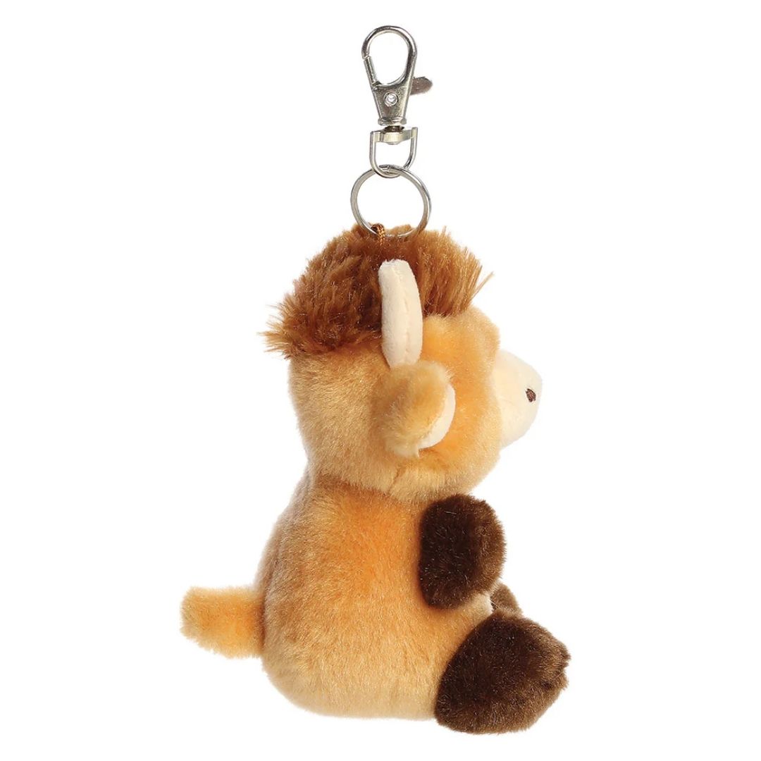 Palm Pals Hubert Highland Cow Clip-On