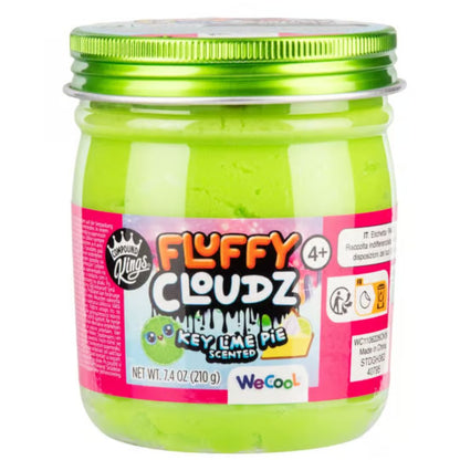 Compound Kings Fluffy Clouds Slime Jar Key Lime Pie Scented