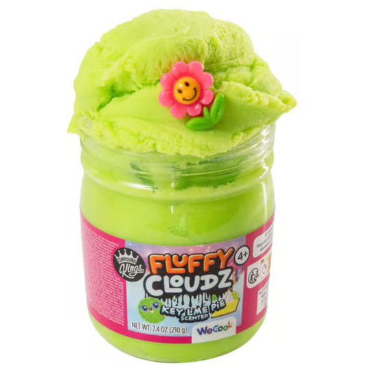 Compound Kings Fluffy Clouds Slime Jar Key Lime Pie Scented