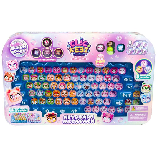 Clickees Bubble Pops Keyboard Mega Pack Series 3