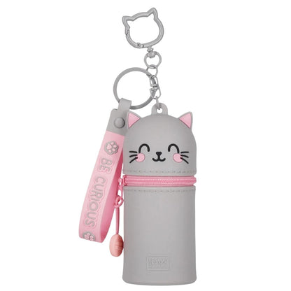 Legami Kitty Coin Purse with Key Ring