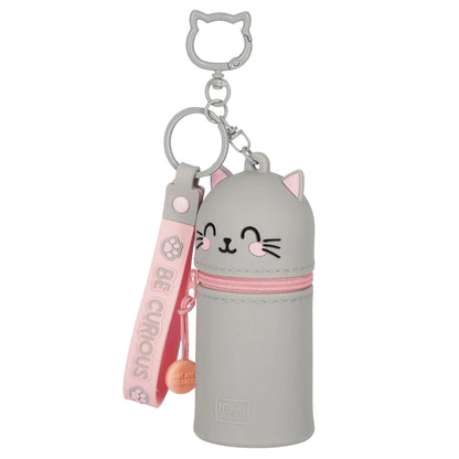 Legami Kitty Coin Purse with Key Ring