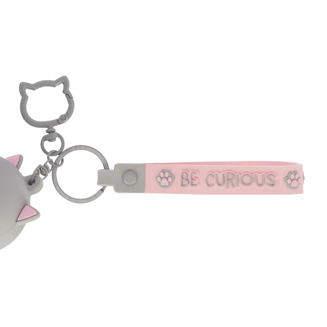 Legami Kitty Coin Purse with Key Ring
