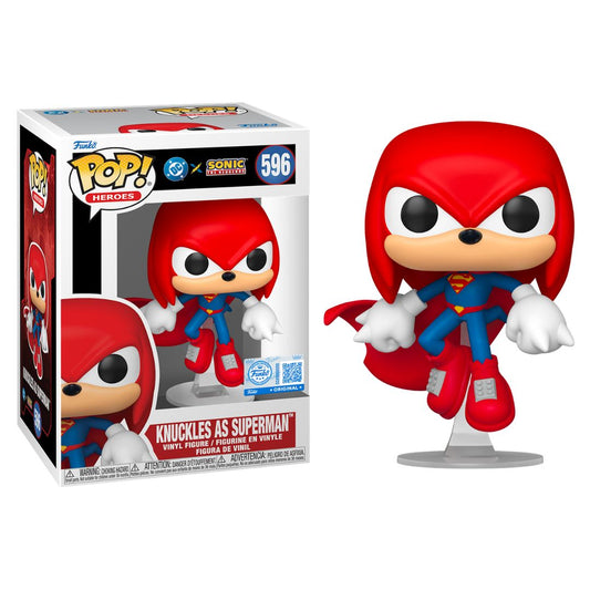 Pop! Vinyl - DC x Sonic The Hedgehog - Knuckles as Superman 596
