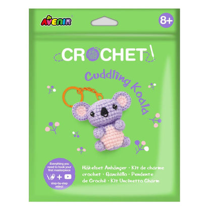 Crochet Keychain Crafting Kit - Cuddling Koala