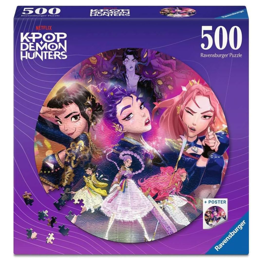 Ravensburger 500pc Puzzle K-Pop Demon Hunters For The Fans!